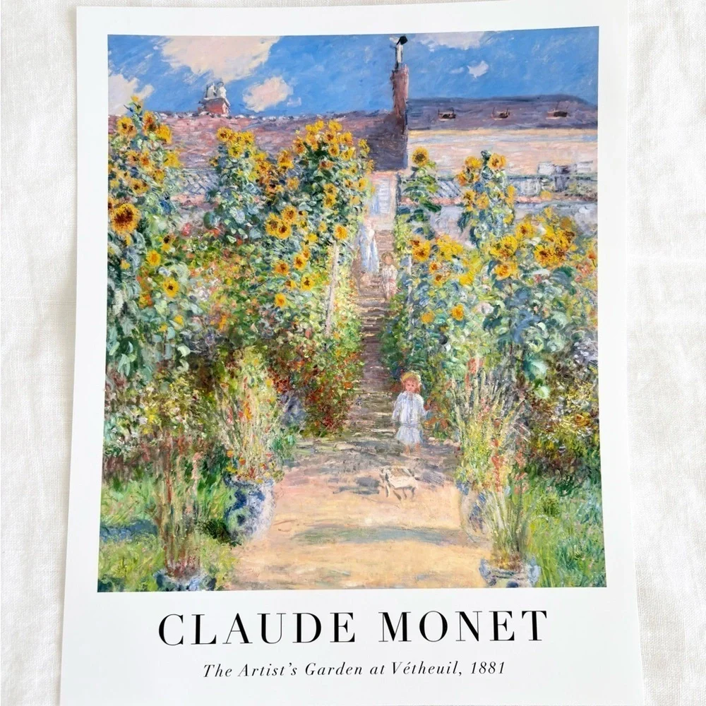 Claude Monet Art Print Set